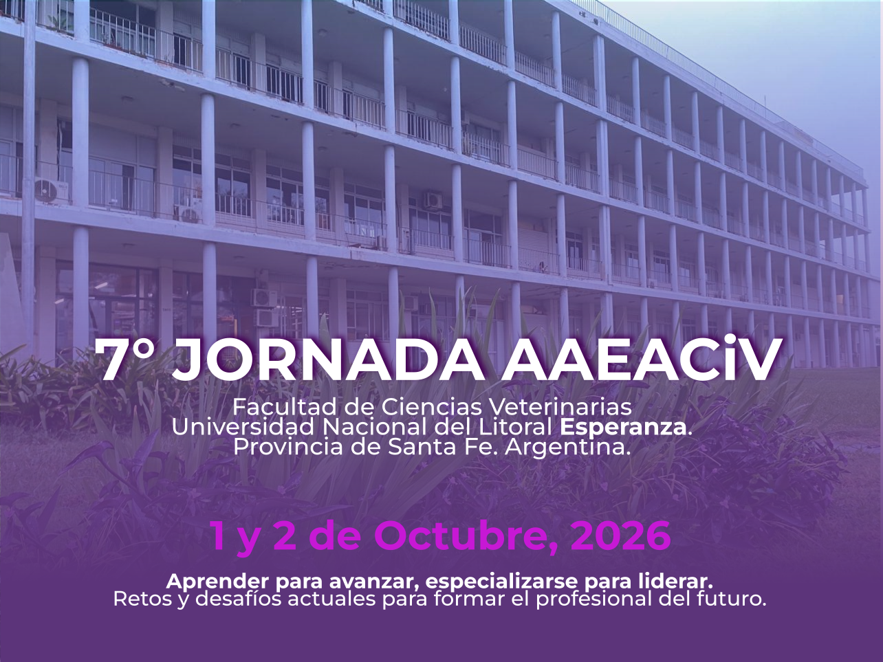 ¡7° Jornada!: Esperanza será nuestra sede. ¡1 y 2 de Octubre de 2026!